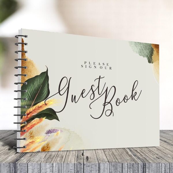 Buku Tamu Pernikahan / wedding Guest Book - Gambar 2