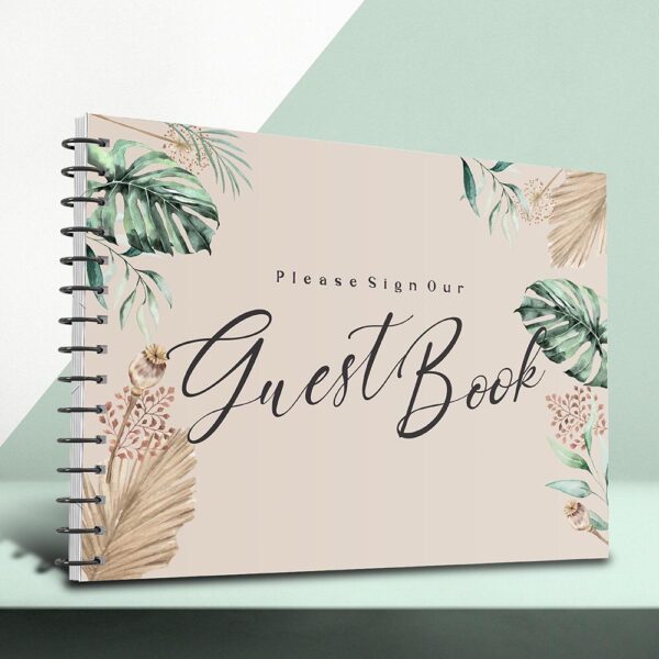 Buku Tamu Pernikahan / wedding Guest Book - Gambar 5