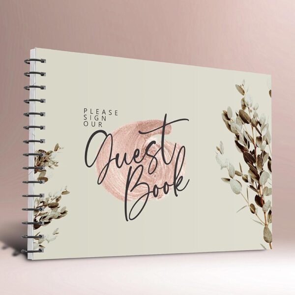 Buku Tamu Pernikahan / wedding Guest Book - Gambar 16