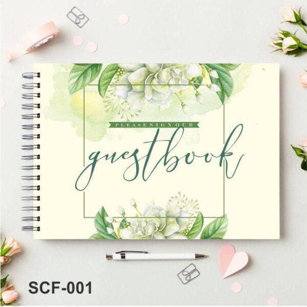 Buku Tamu Pernikahan / wedding Guest Book - Gambar 28