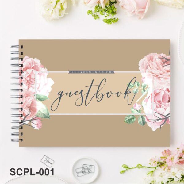 Buku Tamu Pernikahan / wedding Guest Book - Gambar 39