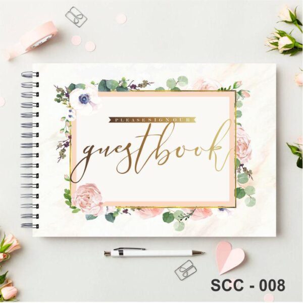 Buku Tamu Pernikahan / wedding Guest Book - Gambar 46
