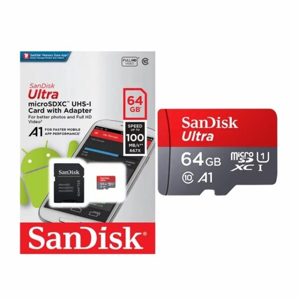 kartu memory memory card  Mc sandisk ultra 64GB class 10